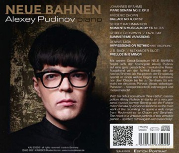 Johannes Brahms: Alexey Pudinov-Neue Bahnen [CD]