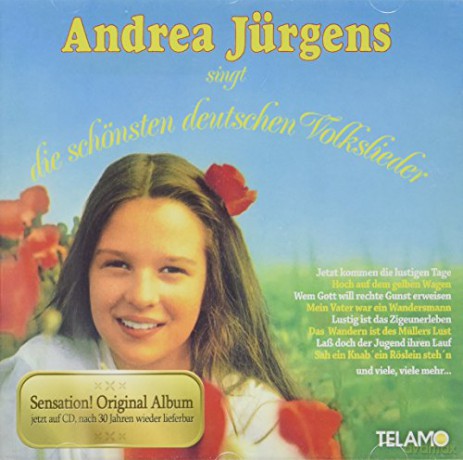Andrea Jurgens: Andrea Jurgens singt die schonsten deutschen Volkslieder [CD]