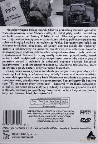 Propaganda PRL-u: Najzabawniejsze Polskie Kroniki Filmowe. Lata 50/60-te [DVD]