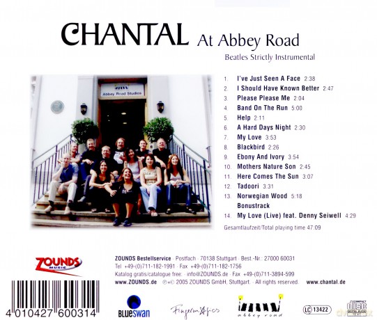 Chantal: At Abbey Road [CD]