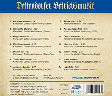 Dettendorfer Betriebsmusik: Auf a guade Fahrt [CD]