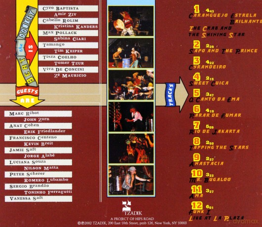 Cyro Baptista: Beat the Donkey [CD]