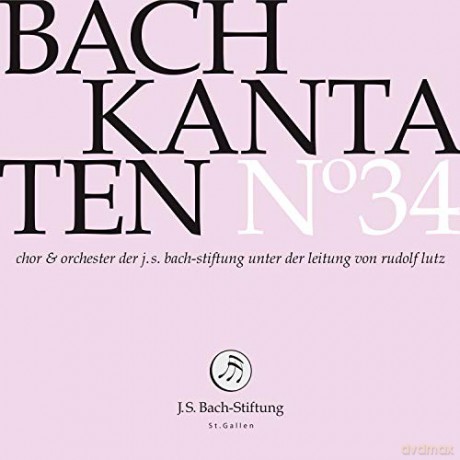 Johann Sebastian Bach: Bach-Kantaten-Edition der Bach-Stiftung St.Gallen-CD 34 [CD]