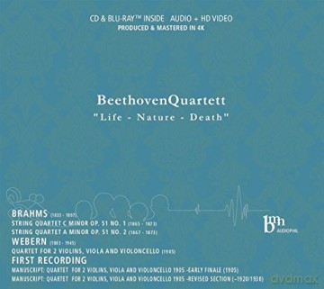 Johannes Brahms: BeethovenQuartett-Life-Nature-Death [2CD]