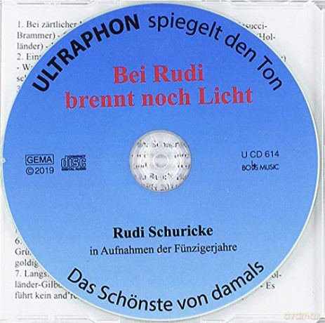 Rudi Schuricke: Bei Rudi brennt noch Licht [CD]