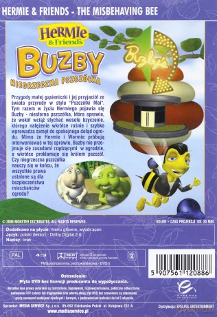 Hermie i Przyjaciele: Buzby niegrzeczna pszczółka [DVD]
