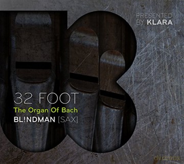 Johann Sebastian Bach: Bl!ndman-32 Foot, the Organ of Bach [CD]