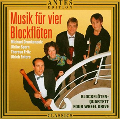 Heitor Villa-Lobos: Blockflotenquartett Four Wheel Drive-Musik f.4 Blockfloten [CD]