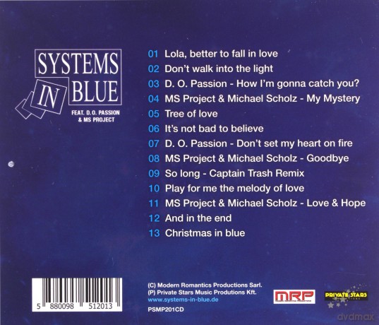 Systems In Blue: Blue Universe (The 4th Album) [CD]