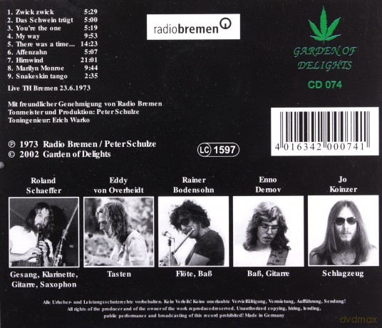 Brainstorm: Bremen 1973 [CD]