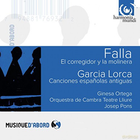 Federico Garcia Lorca: Canciones Espanolas Antiguas [CD]