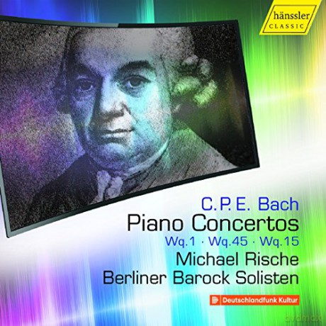 Carl Philipp Emanuel Bach: Cembalokonzerte Wq.1,15,45 [CD]