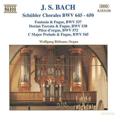 Johann Sebastian Bach: Chorele BWV 645-650 Schubler-Chorele [CD]