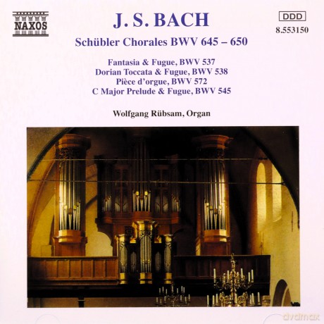 Johann Sebastian Bach: Chorele BWV 645-650 Schubler-Chorele [CD]