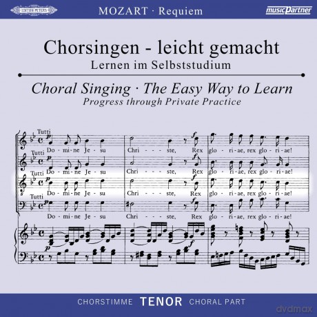 Wolfgang Amadeus Mozart: Chorsingen leicht gemacht:Mozart,Requiem (Tenor) [CD]