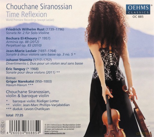 Chouchane Siranossian-Time Reflexion [CD]
