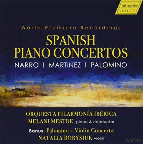 Manuel Narro: Classical Spanish Piano Concertos [CD]