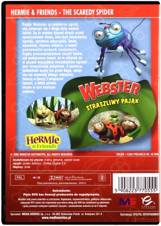 Hermie i Przyjaciele: Webster straszliwy pająk [DVD]