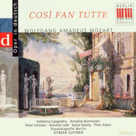 Wolfgang Amadeus Mozart: Cosi fan tutte (Ausz.in dt.Sprache) [CD]