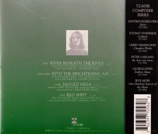 Lois V Vierk: River Beneath The River [CD]