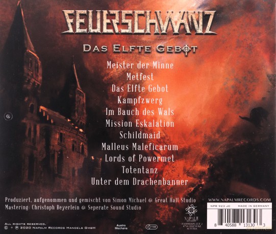 Feuerschwanz: Das elfte Gebot [CD]