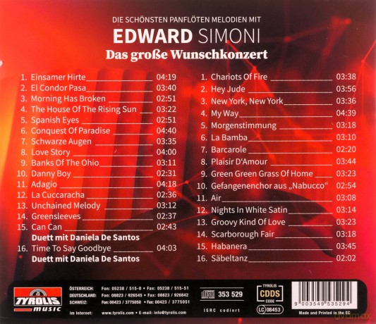 Edward Simoni: Das grosse Wunschkonzert [CD]