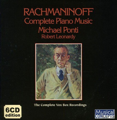 Sergej Rachmaninoff: Das komplette Klavierwerk (The Complete Vox Box Recordings) [6CD]