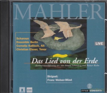 Gustav Mahler: Das Lied von der Erde [CD]
