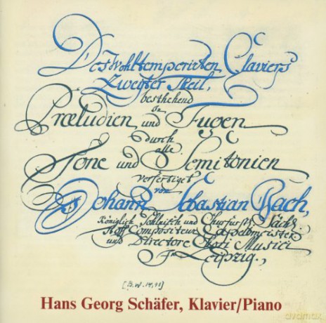 Johann Sebastian Bach: Das Wohltemperierte Klavier 2 [2CD]