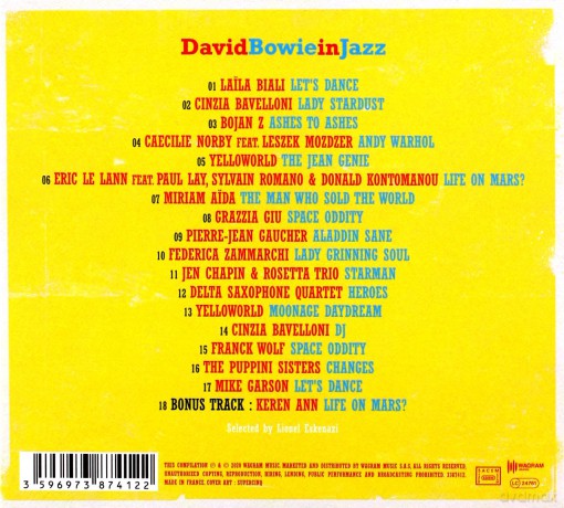 David Bowie in Jazz [CD]