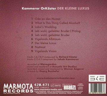 Kammerer Orkssster: Der Kleine Luxus [CD]