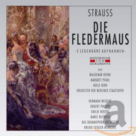 Johann Strauss II: Die Fledermaus (Auszuge/2 Aufnahmen) [2CD]