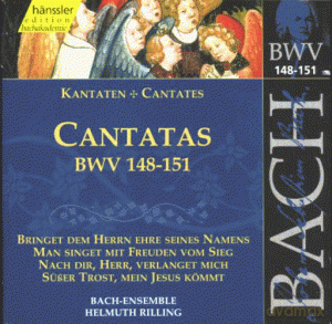 Johann Sebastian Bach: Die vollstendige Bach-Edition vol. 46 (Kantaten BWV 148-151) [CD]