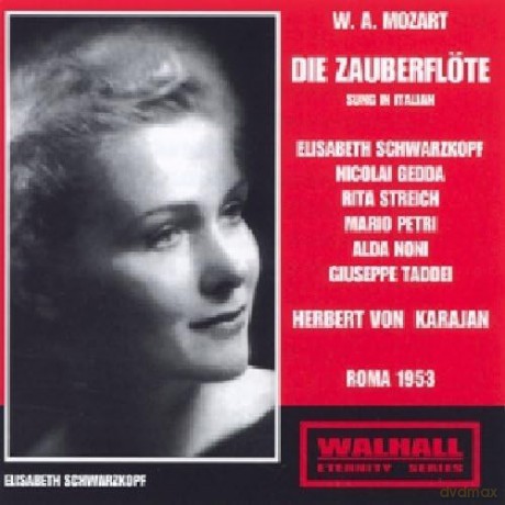 Wolfgang Amadeus Mozart: Die Zauberflote (in ital.Spr.) [CD]