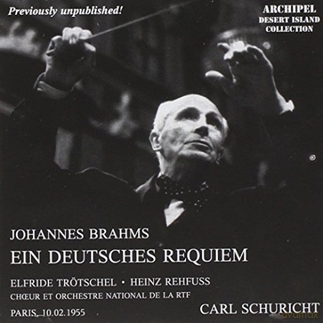 Johannes Brahms: Ein Deutsches Requiem op.45 [CD]