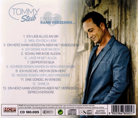 Tommy Steib: Ein Herz kann verzeihen... [CD]