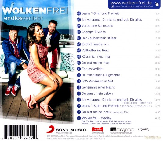 Wolkenfrei: Endlos verliebt [CD]