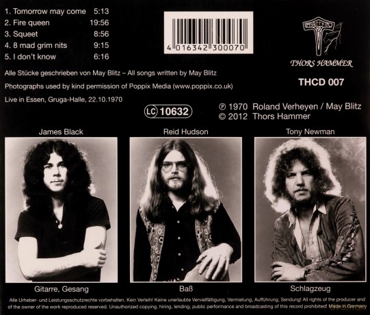 May Blitz: Essen 1970 [CD]