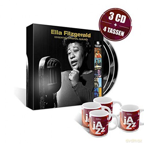Ella Fitzgerald: Essential Original Albums (Limitierte Edition + 4 Jazzpresso Tassen) [3CD]