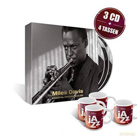 Miles Davis: Essential Original Albums (Limitierte Edition + 4 Jazzpresso Tassen) [3CD]