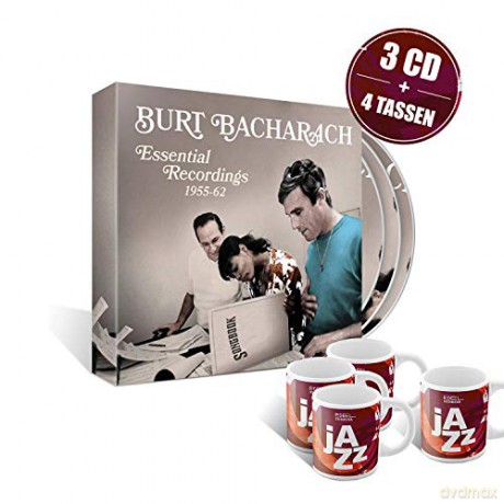 Burt Bacharach: Essential Recordings 1955-62 (Limitierte Edition + 4 Jazzpresso Tassen) [3CD]