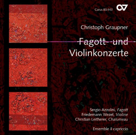 Christoph Graupner: Fagottkonzerte in C,c,G,B [CD]