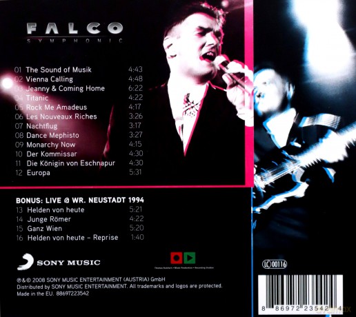 Falco: Falco Symphonic [CD]