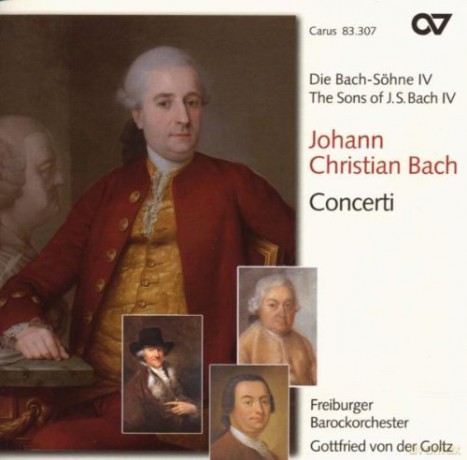 Johann Christian Bach: Flotenkonzert D-Dur (Warb C79) [CD]