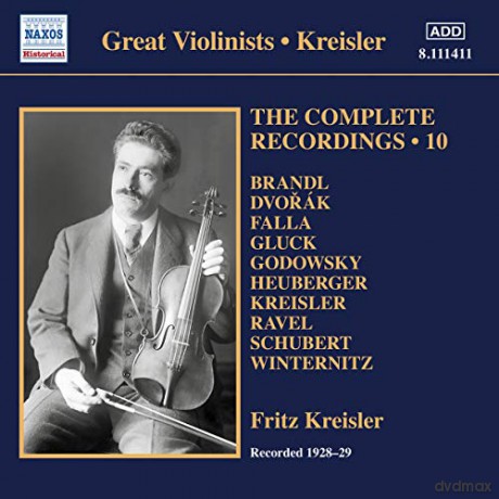 Fritz Kreisler-The Complete Recordings vol. 10 [CD]