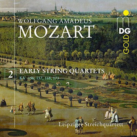 Wolfgang Amadeus Mozart: Fruhe Streichquartette vol. 2 [CD]