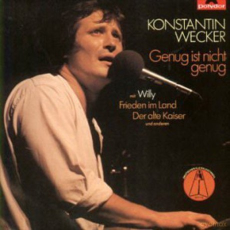 Konstantin Wecker: Genug ist nicht genug [CD]