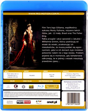 Nieustraszeni Bracia Grimm [Blu-Ray]