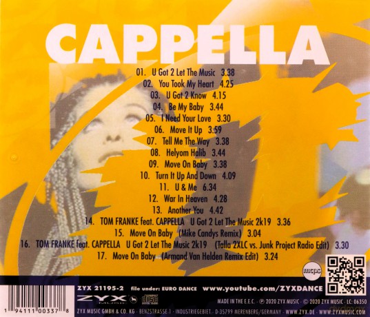 Cappella: Greatest Hits [CD]