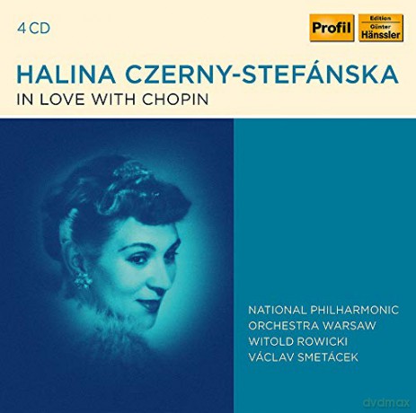 Frederic Chopin: Halina Czerny-Stefanksa-In Love with Chopin [4CD]